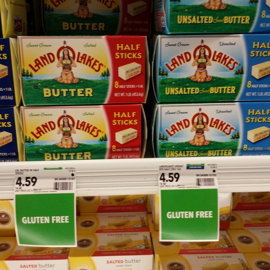 Is butter gluten free? 