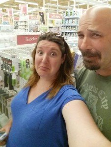 Hubs and I were more than a little overwhelmed shopping at Babies R Us. 