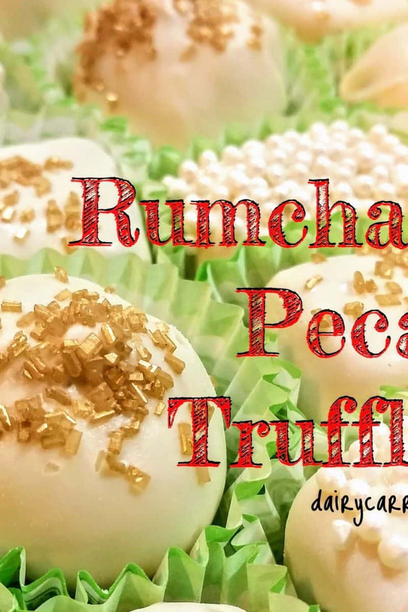 Rumchata Truffles